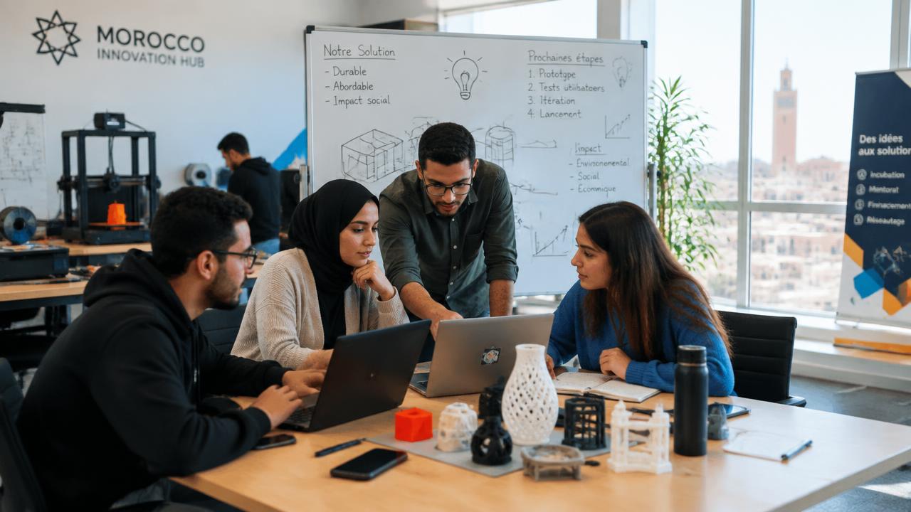 Incubateur de startups pour jeunes à Tétouan et Martil