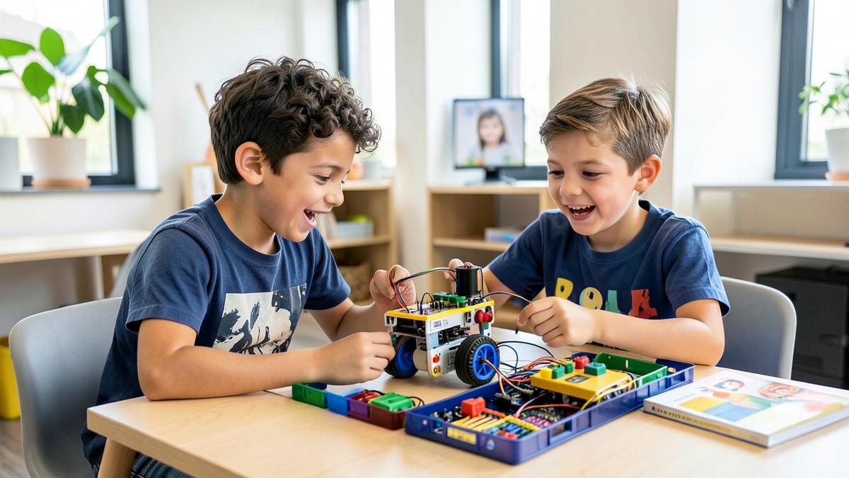 Les avantages d'un camp de robotique